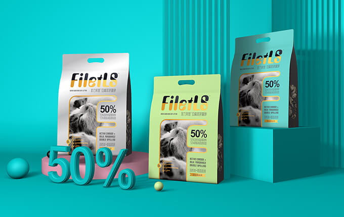 菲力萊思寵物食品包裝設計開發(fā)系列